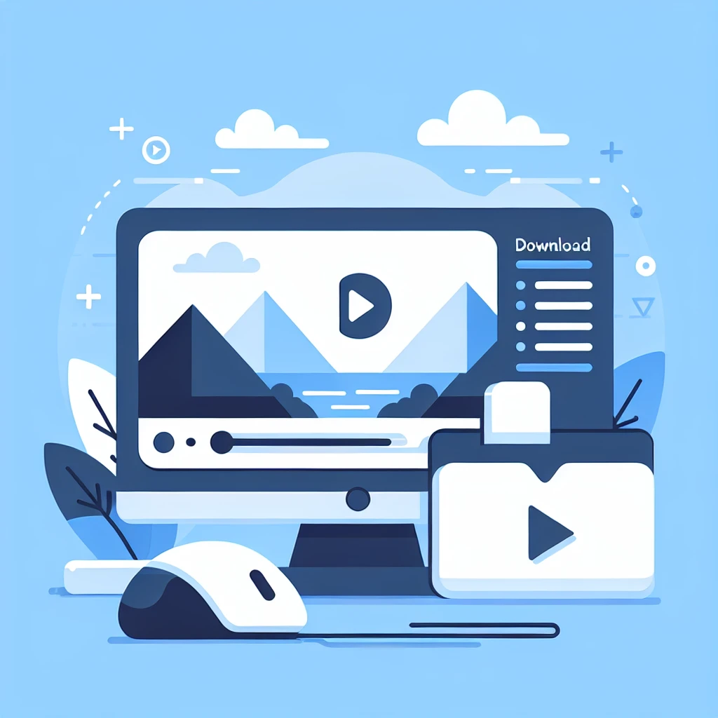 "Guía paso a paso sobre cómo descargar videos de YouTube en formato MP4, mostrando la interfaz de una herramienta de descarga en una computadora."